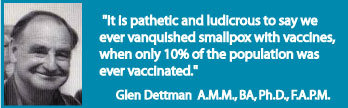 Glenn Dettman vaccine quote