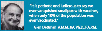 Click to enlarge Glenn Dettman vaccine quote