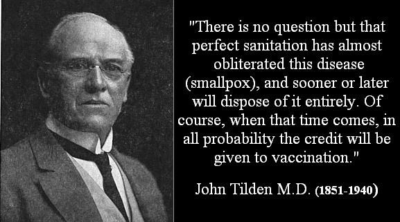Click to enlarge Tilden vaccine quote