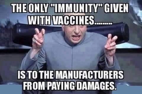 Click to enlarge Dr. Evil vaccine quote