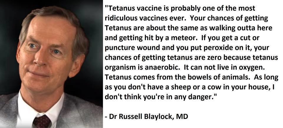 Dr. Blaylock vaccine quote