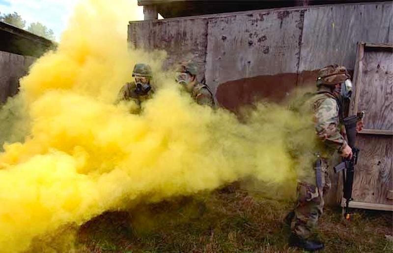 ISIS chlorine gas