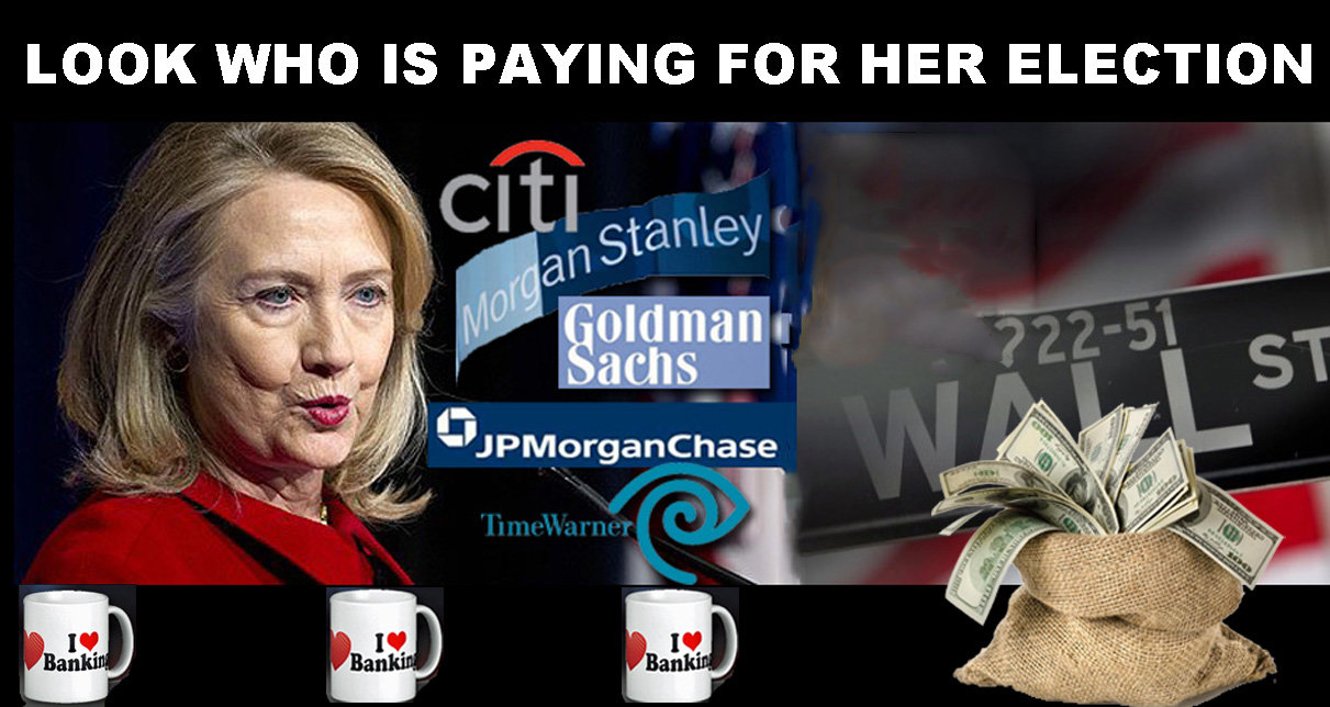 hillary killary clinton wall street