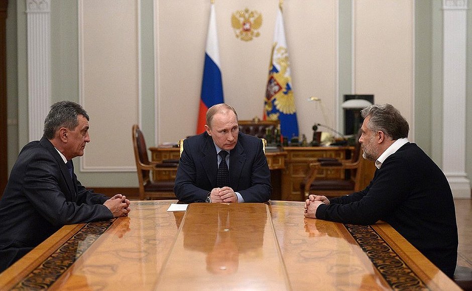 Sergei Menyailo Putin