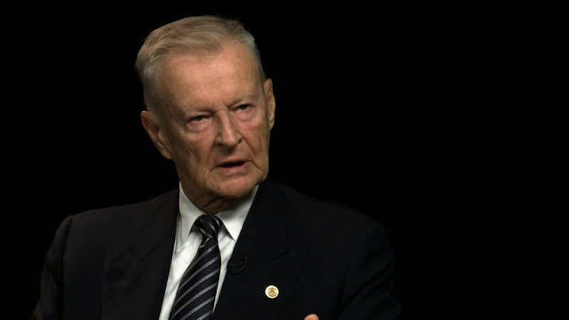 Click to enlarge Zbigniew Brzezinski