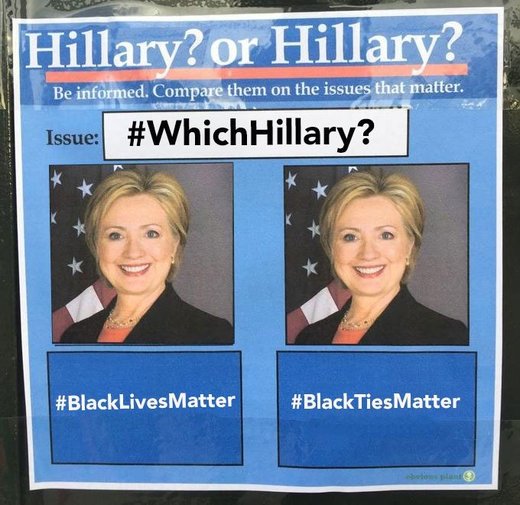 Click to enlarge #whichhillary hillary clinton twitter censored hashtag