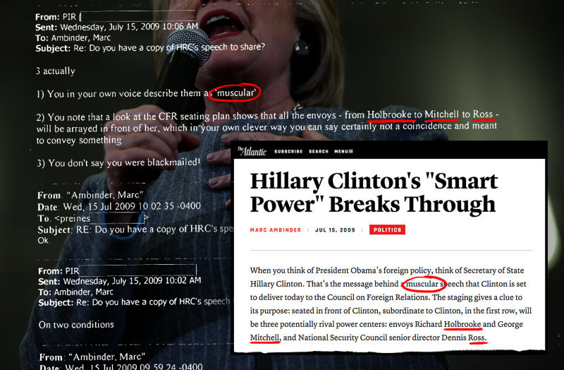 hillary clinton email controlling news