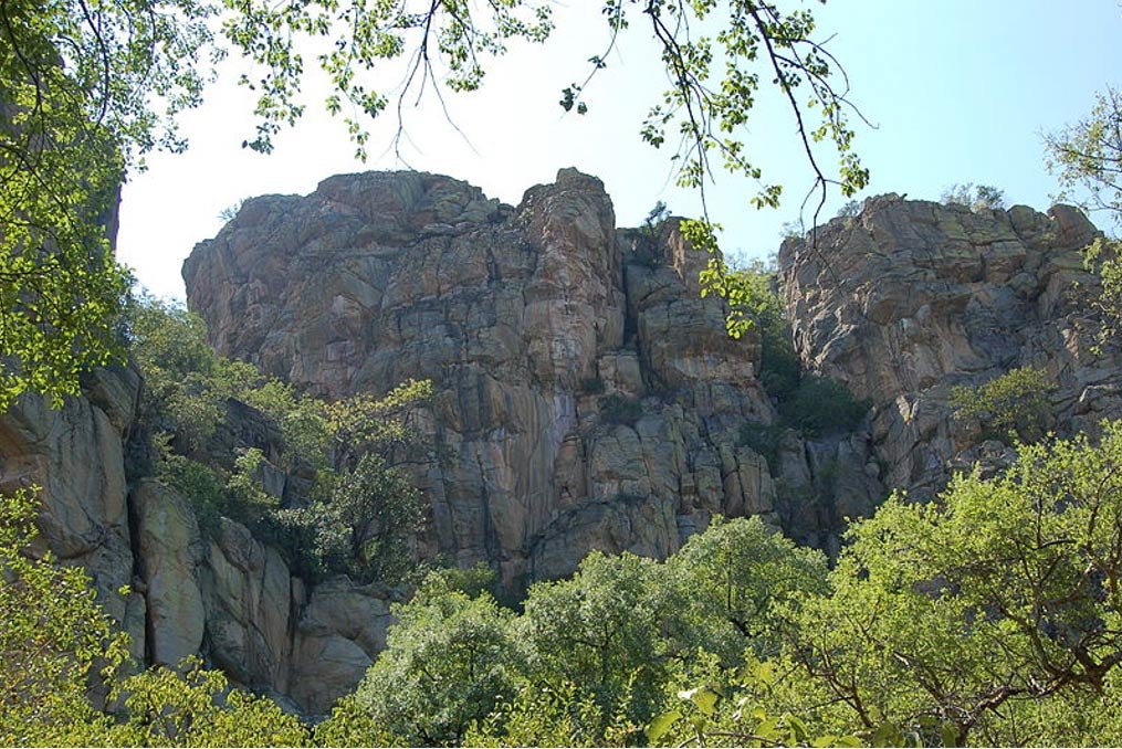   Tsodilo Hills in Northwestern Botswana