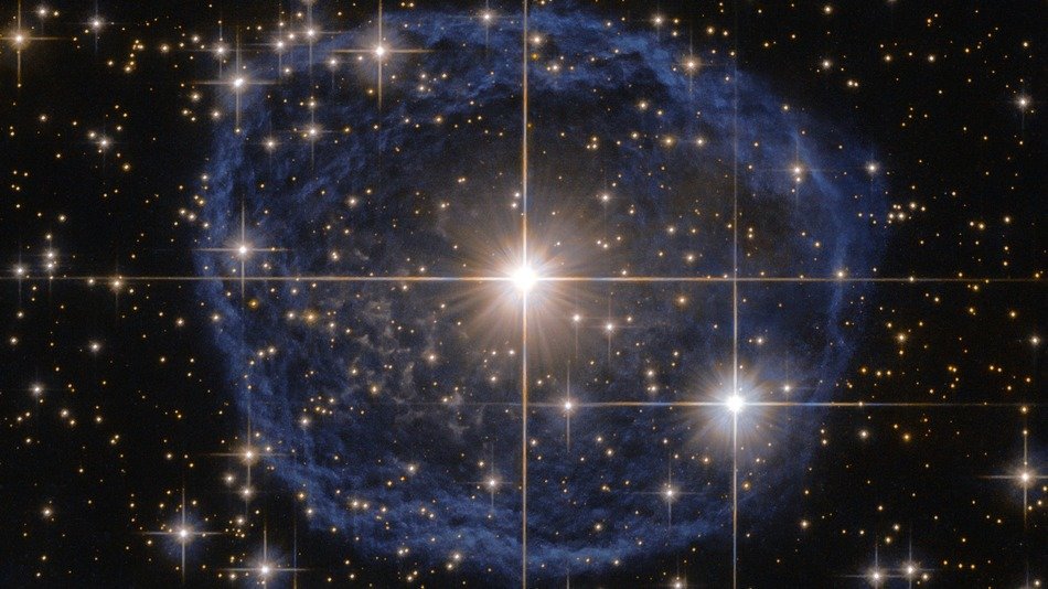 A Wolf–Rayet star and nebula