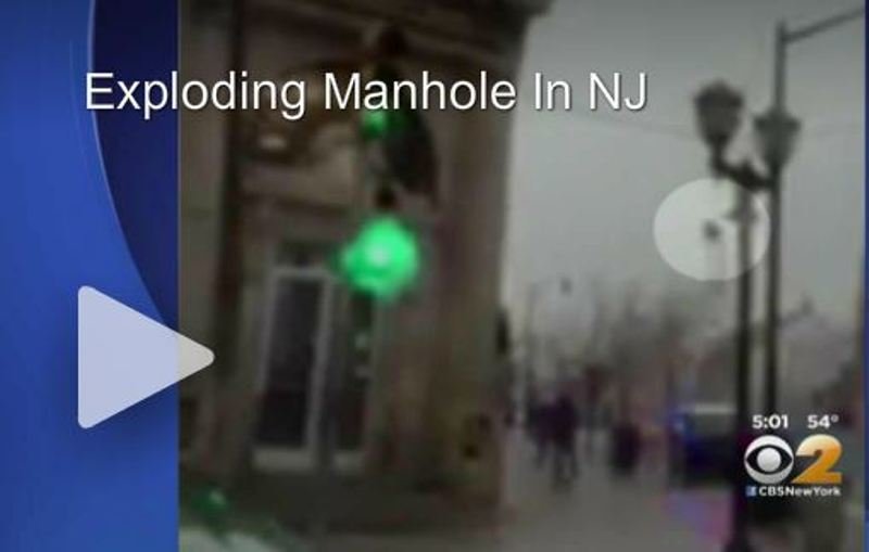 Click to enlarge New Jersey manhole explosions
