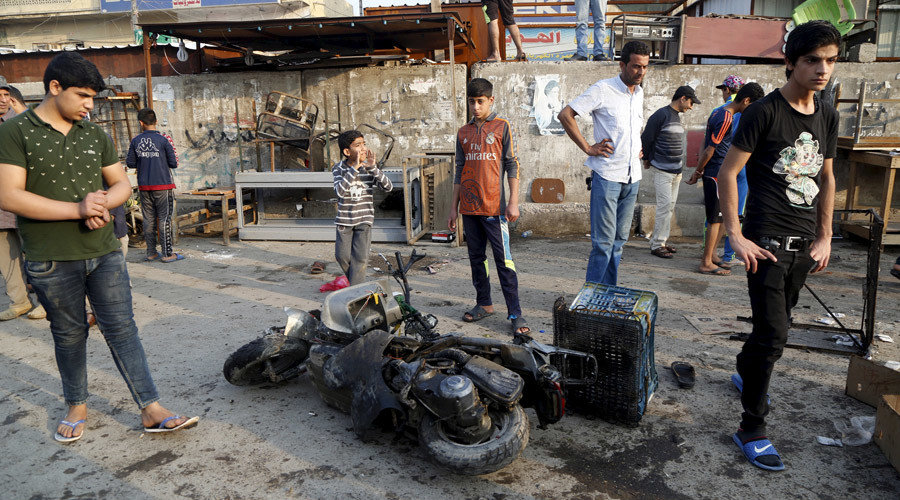 Click to enlarge ISIS suicide blast bombing