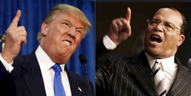 Trump and Farrakhan