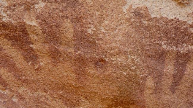 cave hand painting