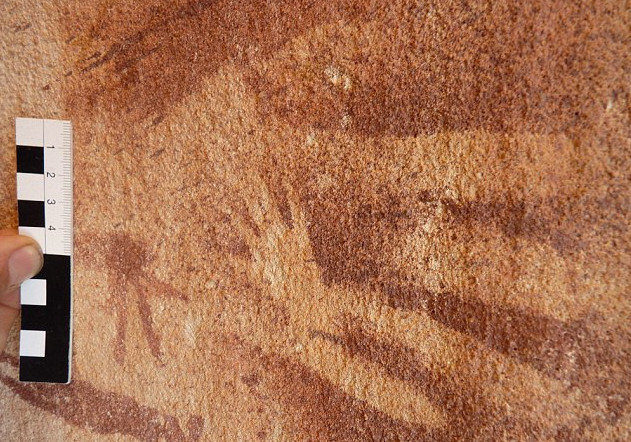 cave hand painting