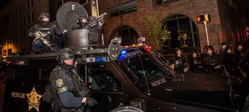 Israeli trained police in Baltimore 2015