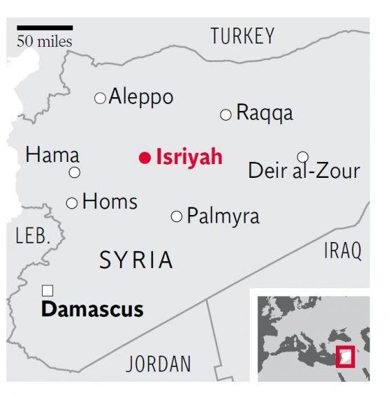 Click to enlarge syrian map