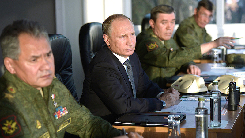 putin and military