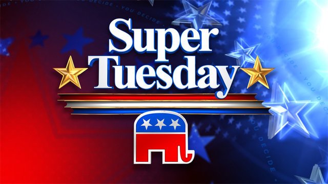 Super Tuesday graphic
