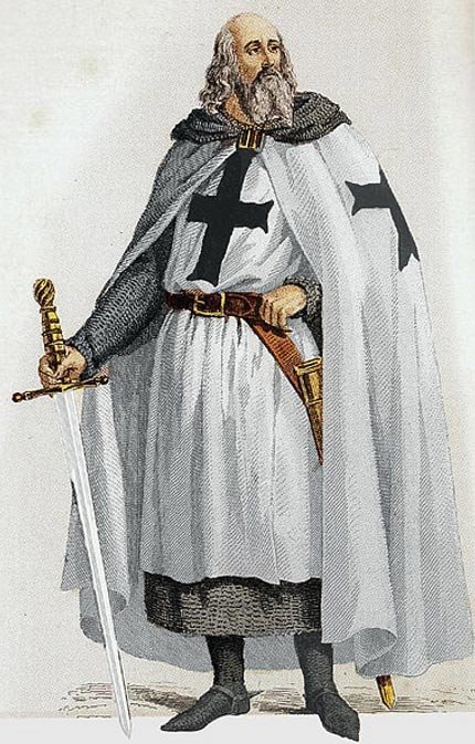 Jacques de Molay, the last Grand Master of the Knights Templar