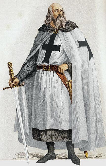 Click to enlarge Jacques de Molay, the last Grand Master of the Knights Templar