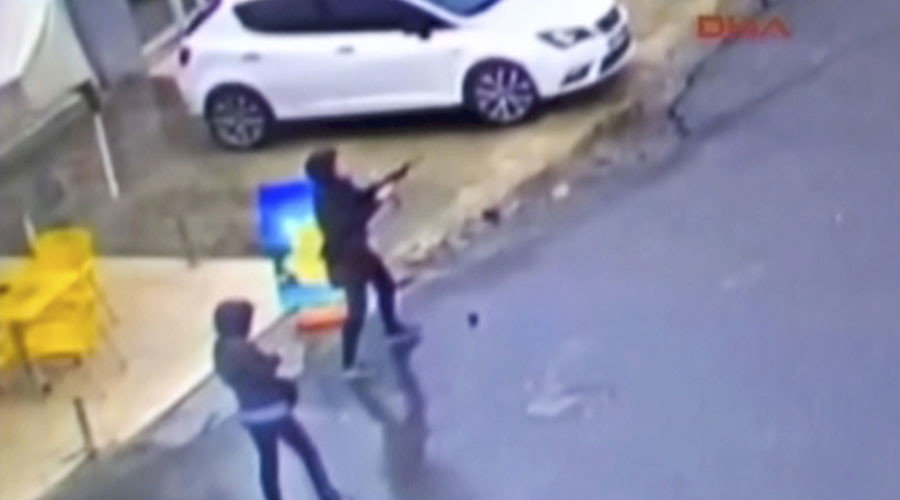 Female attackers in Turkey