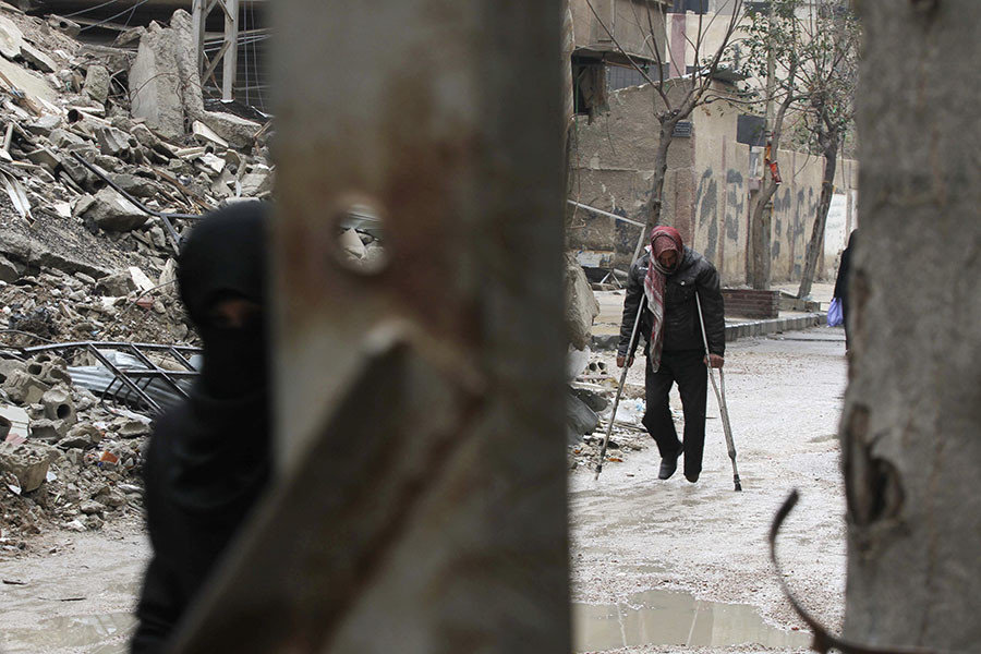 Streets of rubble