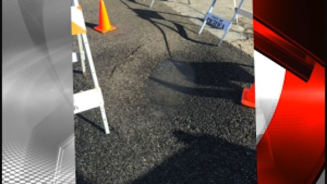Beach Boulevard sinkhole