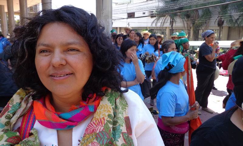 Click to enlarge Berta Cáceres honduran indigenous leader