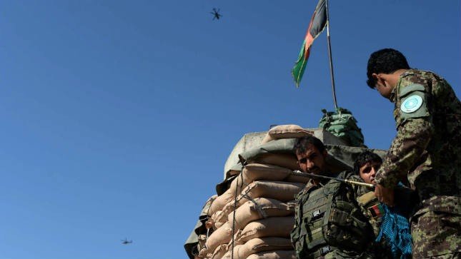 Afghani soldiers