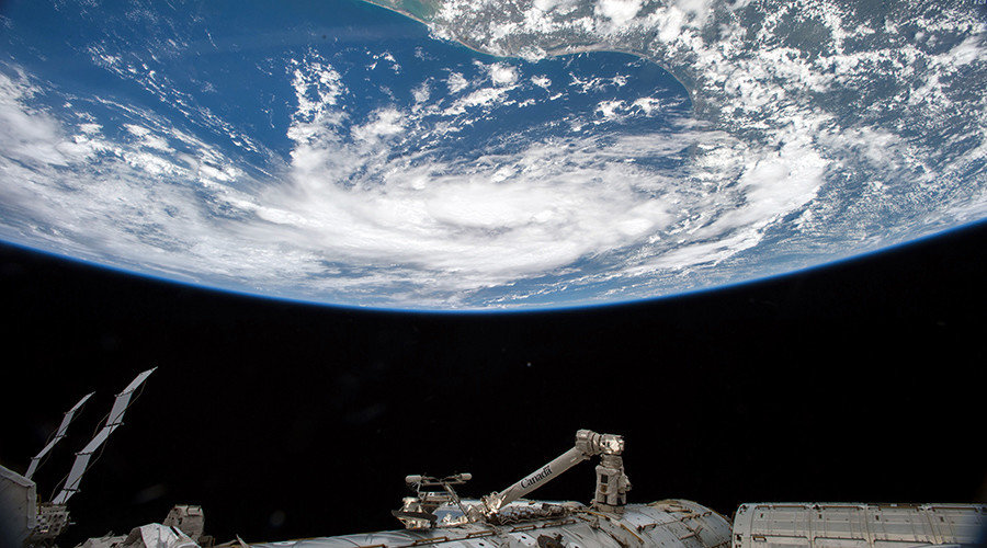 Click to enlarge earth from space