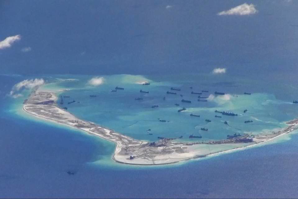 Click to enlarge China's artificial islands
