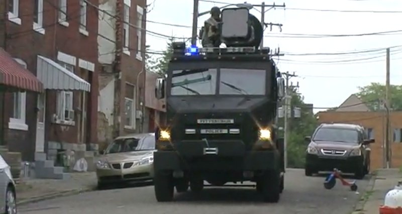 Click to enlarge LRAD sound cannon
