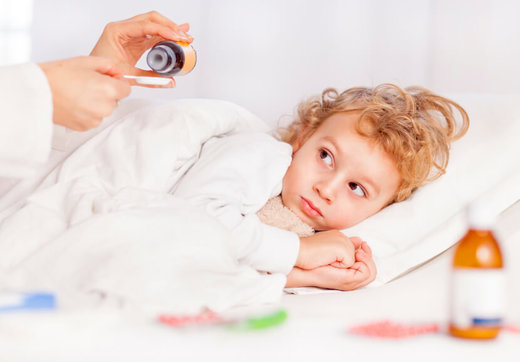 child terrified of antibiotics