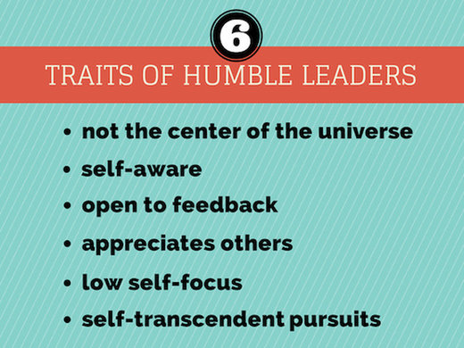 6 traits humble leaders