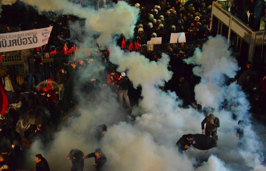 Zaman newspaper protest Turkey Ankara
