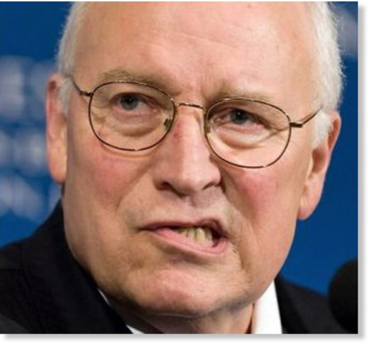 Dick Cheney snarls