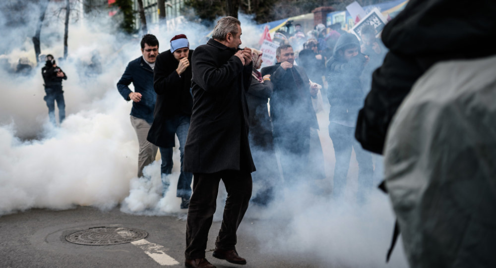 turkey protest