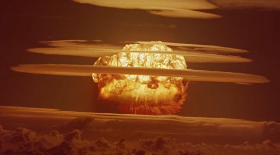Click to enlarge Atomic bomb explosion