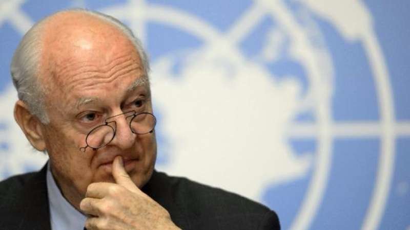 United Nations and Arab League Envoy to Syria, Staffan de Mistura