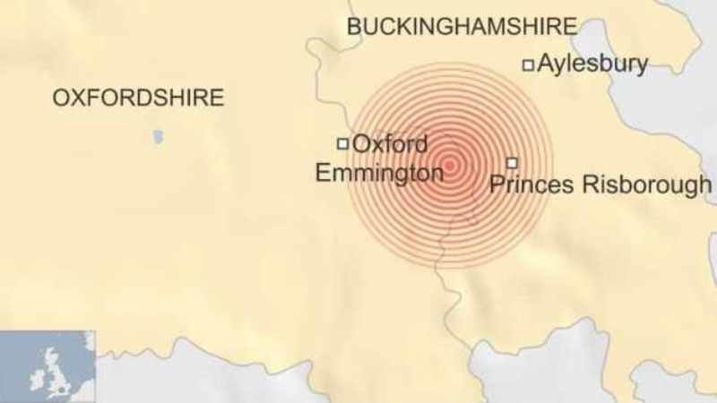 Oxfordshire-Buckinghamshire earthquake