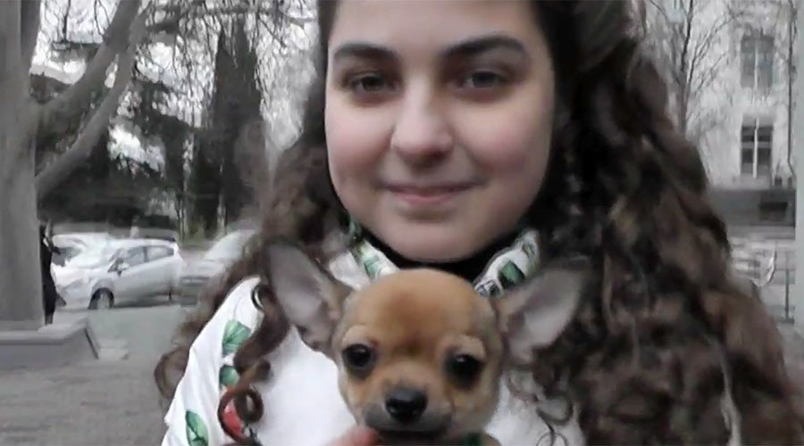 putin girl chihuahua