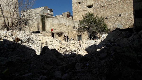 Syria Sheikh Maksoud bombing