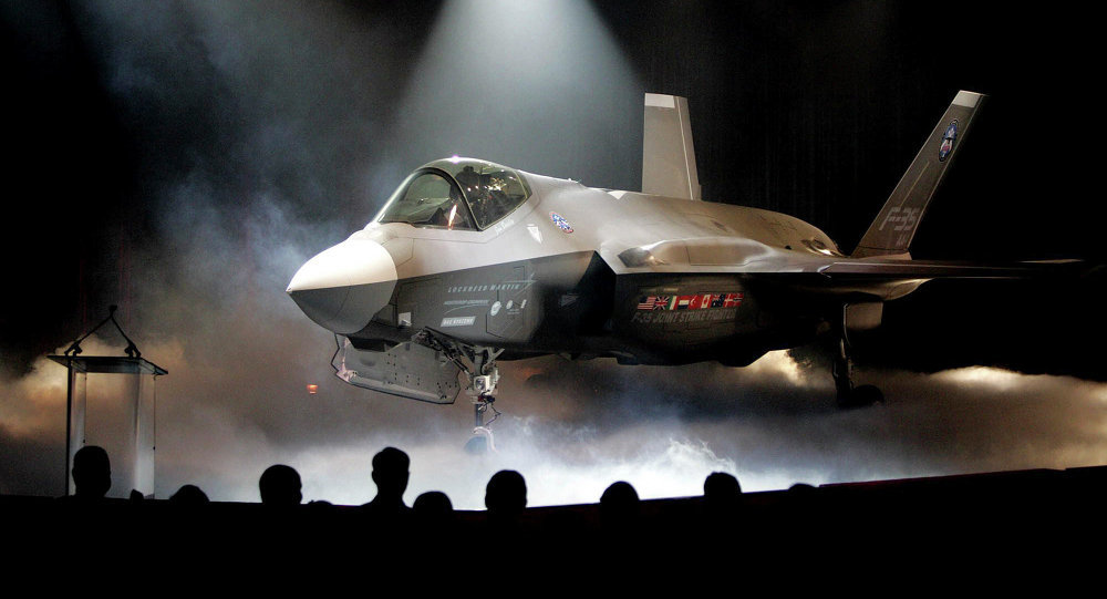 Click to enlarge F-35 fighter jet