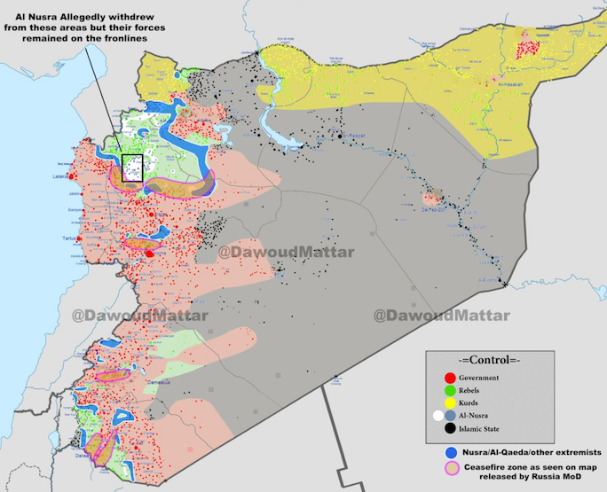 map of Syria