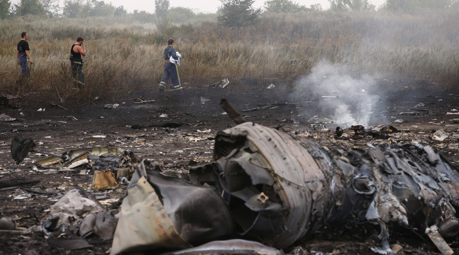 Click to enlarge MH17 crash