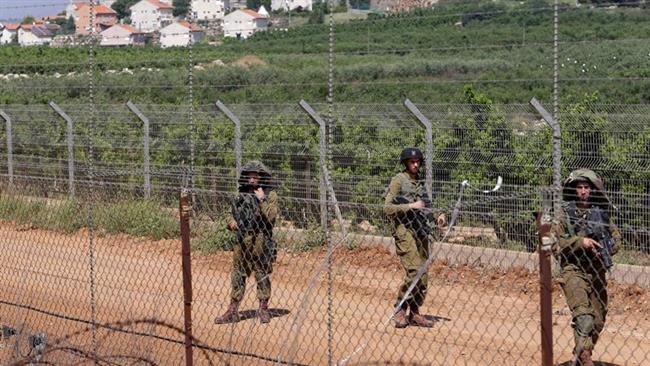 Israeli troops patrolling