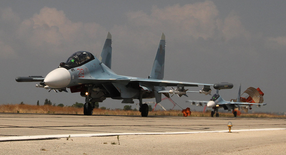 Russian SU-30 fighter jets