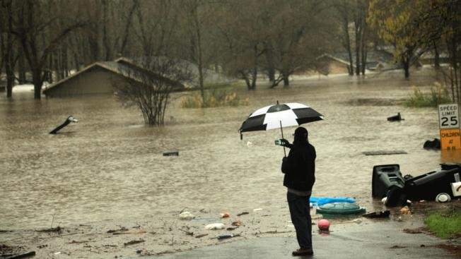 Flooding in Haughton, Louisana