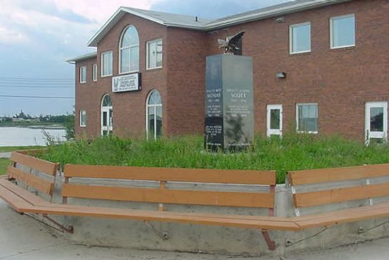 Cross Lake First Nation office