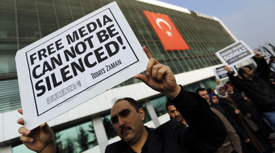Zaman daily newspaper in Istanbul